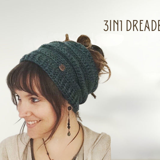 3in1 DreadBand Crochet Pattern