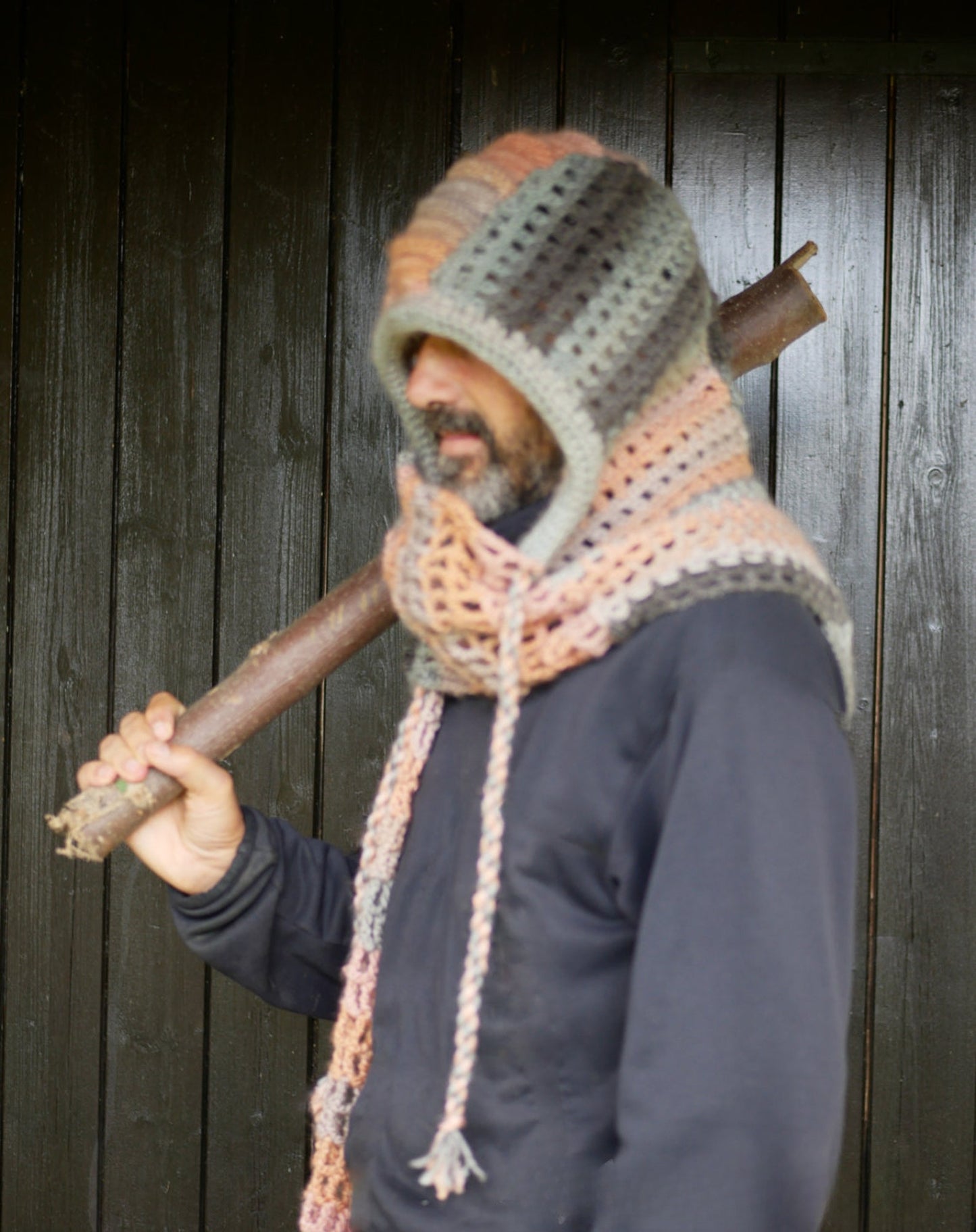 Apocalypse Wanderer Hood Crochet Pattern