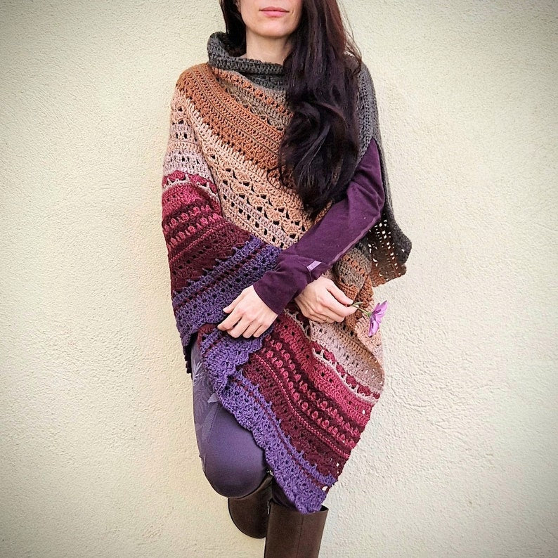 YakButterTea Poncho pattern