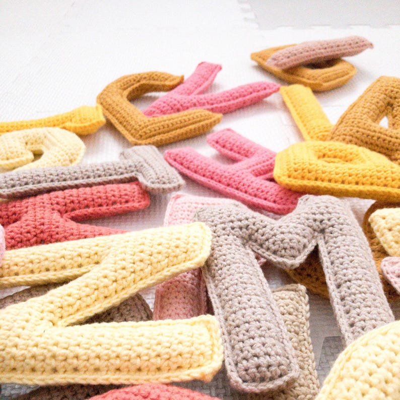 Crochet Alphabet Pattern