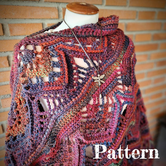 RooibosTea Poncho pattern