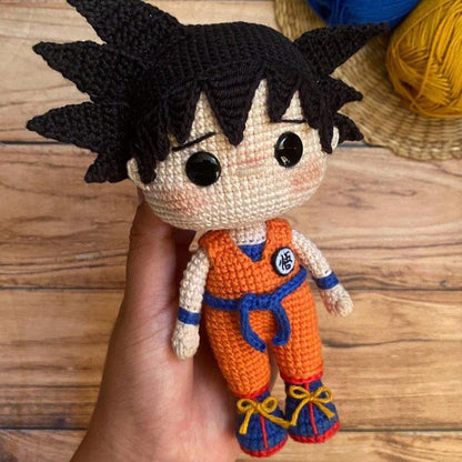 Son Goku Crochet Pattern