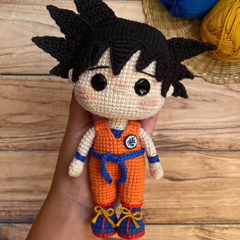 Son Goku Crochet Pattern